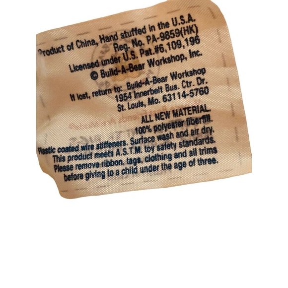 Build a Dog Bear White Pink Jacket and Pink Hat Tag Clothes Toys Workshop - Picture 11 of 11